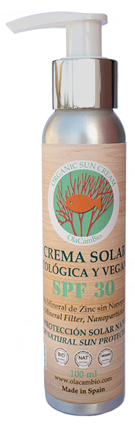 Crema Solar Ecológica y Vegana SPF 30